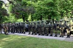 The Minister of Defence Visited Deployed Troops of the Serbian Armed Forces