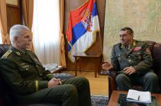 General Diković meets with the Chairman of the NATO Military Committee