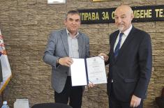 Свечано уручење дозвола за производњу наоружања и војне опреме