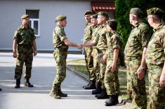 Начелник Генералштаба у обиласку јединица Копнене војске