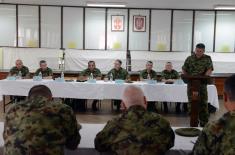 Visit to Serbian Armed Forces units in Leskovac and Niš