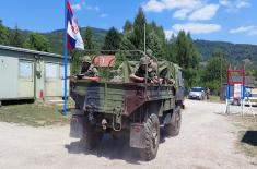 Висока борбена готовост снага Војске Србије у Копненој зони безбедности