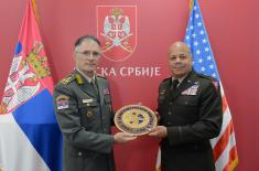 Visit from Adjutant General of Ohio National Guard