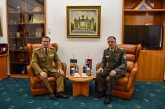 Chief of General Staff of Serbian Armed Forces Visits Romania