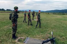 Members of 63rd Parachute Brigade display great competence