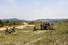 Soldiers and future NCOs in stationary camp