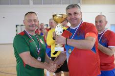 Sportski susret visokih oficira Vojske Srbije i Mađarske vojske