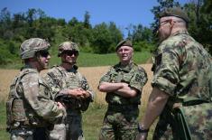 Oбилазак снага Војске Србије у Копненој зони безбедности