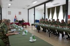 Обилазак тенковског батаљона у Сремској Митровици