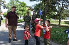 Scouts from Pančevo visit Military Academy