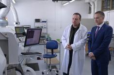 Minister Stefanović visits “Teleoptik-Gyroscopes" Company