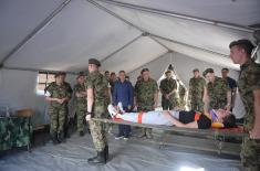 Minister Stefanović: Being a member of the armed forces and a doctor at the same time is a special honour