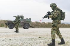 Припреме пешадијске чете Војске Србије за мировну операцију у Либану
