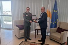 Chief of Serbian Armed Forces General Staff visiting Cyprus