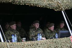 Припадници Копнене војске на обуци за употребу савремених средстава