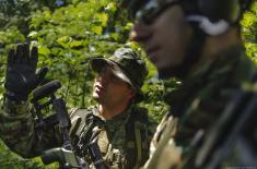 Exercise of the special units of the Serbian and Hellenic Armed Forces