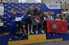 Zapažen uspeh pripadnika Ministarstva odbrane i Vojske Srbije na Beogradskom maratonu