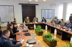 General Diković meets with the Chairman of the NATO Military Committee