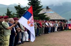 Traditional Vidovdan gathering of veterans of 63 Parachute Brigade held 