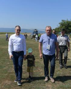 Minister Stefanović attends “OPEN FLY IN 2022“ Air Festival in Ćuprija