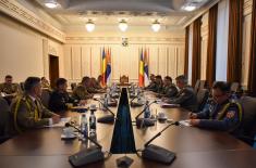 Chief of General Staff of Serbian Armed Forces Visits Romania