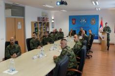 Infantry company undergoes pre-deployment preparation