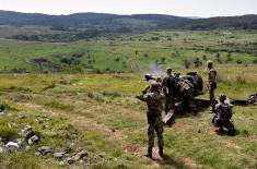 Soldiers and future NCOs in stationary camp