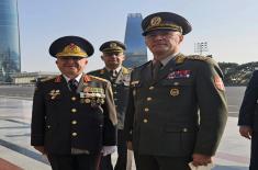 Начелник Генералштаба на војној паради у Азербејџану