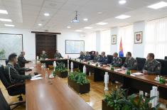 Visit from Commander of National Guard Cyprus