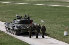 Tank crews conduct regular training