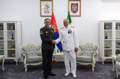 Visit from Italian Chief of Defence