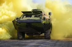 Тактичка обука у Оклопно-извиђачком батаљону