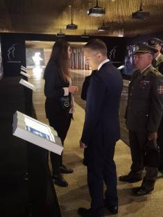 Minister Stefanović visits Victory Museum in Moscow