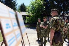 Visit to Serbian Armed Forces units in Leskovac and Niš