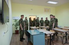 Обилазак тенковског батаљона у Сремској Митровици