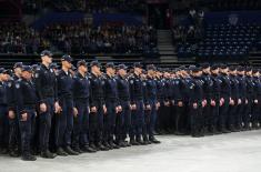 Minister Stefanović attends ceremony marking Ministry of Interior Day and Police Day