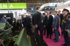 Minister Stefanović at opening ceremony for International Defence and Security Exhibition "EUROSATORY 2022"