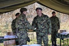 Обилазак јединица Војске Србије у Пожаревцу и Смедеревској Паланци