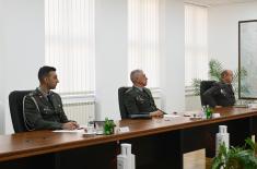 Visit from Commander of National Guard Cyprus