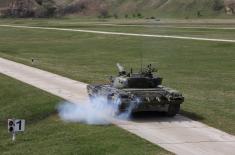 Redovna obuka tenkista Vojske Srbije
