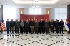Командант Националне гарде Охаја у посети Србији