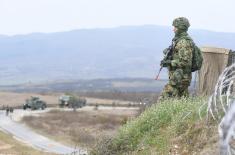 Припреме пешадијске чете Војске Србије за мировну операцију у Либану
