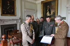 Visit of Serbian Armed Forces Guards delegation to United Kingdom