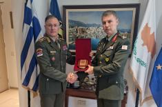 Chief of Serbian Armed Forces General Staff visiting Cyprus