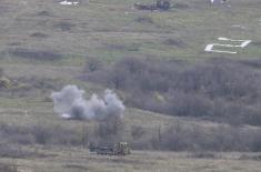 Припадници Копнене војске на обуци за употребу савремених средстава