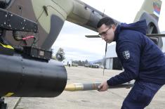 Борбена обука у хеликоптерским јединицама Војске Србије