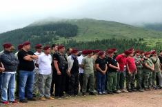 Traditional Vidovdan gathering of veterans of 63 Parachute Brigade held 