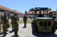 Visit to Serbian Armed Forces units in Leskovac and Niš