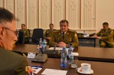 Chief of General Staff of Serbian Armed Forces Visits Romania