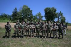 Oбилазак снага Војске Србије у Копненој зони безбедности